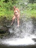 Behind the Waterfall