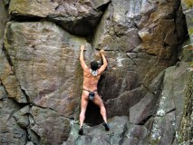 Rock climb in Wisconsin -  Out in Nature