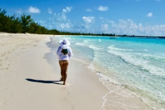 Stroll on the Beach in Sun Screen Jacket -  Out in Nature