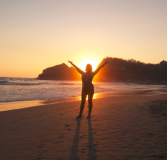 sunset Zipolite -  Out in Nature